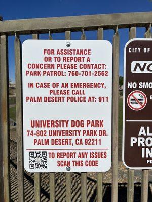University Dog Park