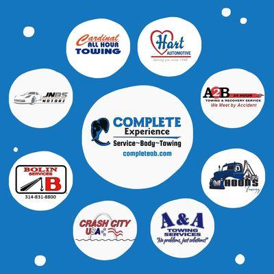 Hart Automotive has sister locations at Complete Auto Body & Repair, Bolin Services, A&A Towing and more!