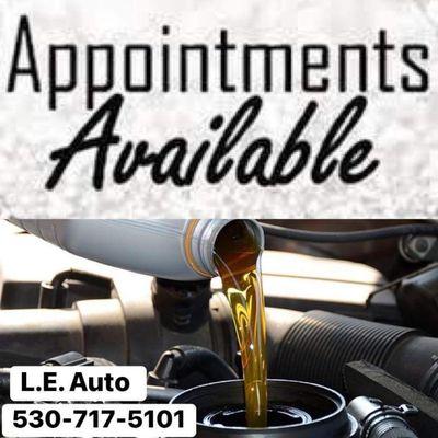 Give us a call open Monday through Friday and Saturday by appointment