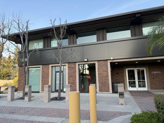 Front of alleged building.....