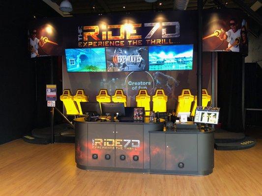 Ticket Counter and Ride Operator Station