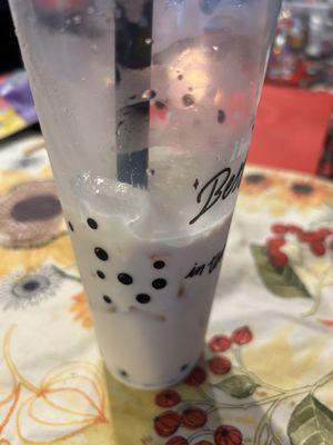 My drink, half full remaining