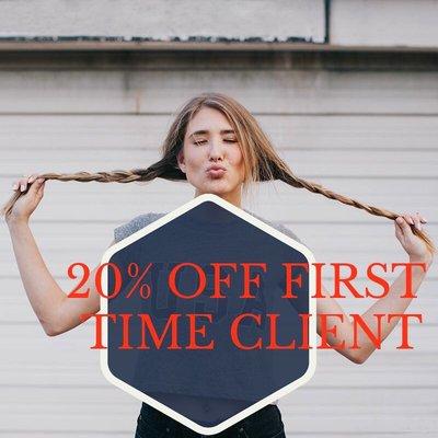 20% Off your first visit!