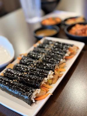 Gimbap was chefs kiss!