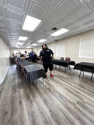 Setting up for our #805collectorsexpo hope to see y'all at our next one!