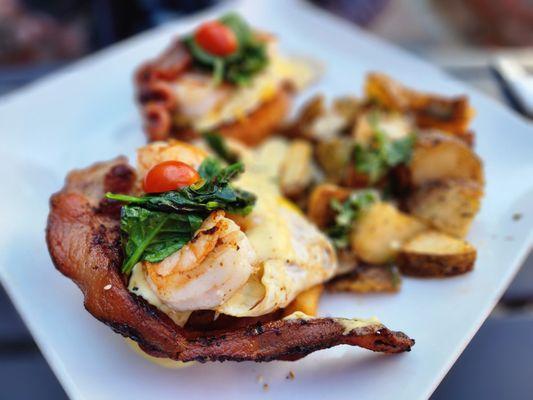 Shrimp Benedict
