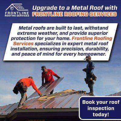 Protect your home with Frontline Roofing Services in New Braunfels! From repairs to full replacements, we've got you! 830-532-5911
