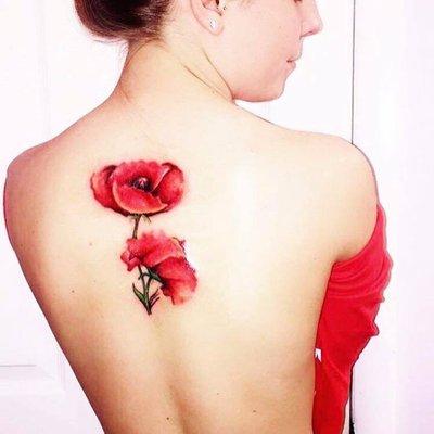 watercolor flower by Noah