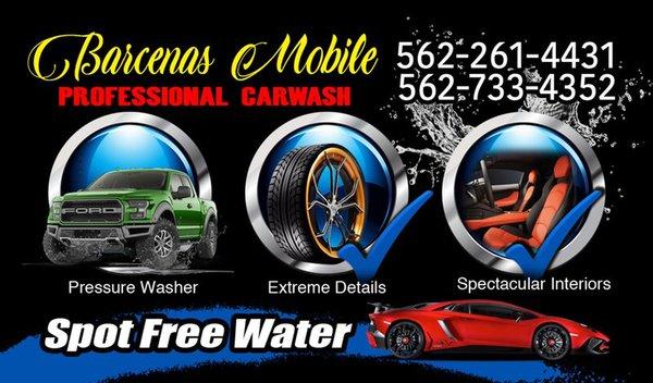 Barcenas Mobil Car Wash & Detailing