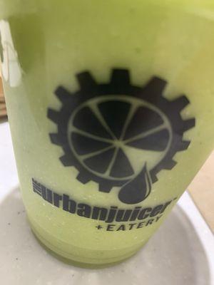 Ginger Greens smoothie - yummy!