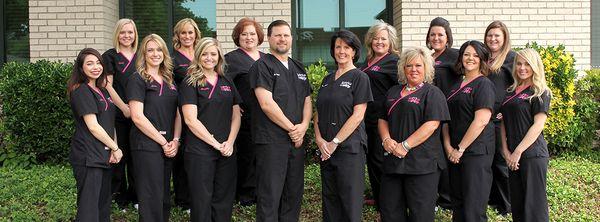 Expert dental staff at Cosmetic & Family Dentistry of Weatherford