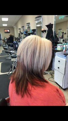 Somewhat red then white now need my blue;)