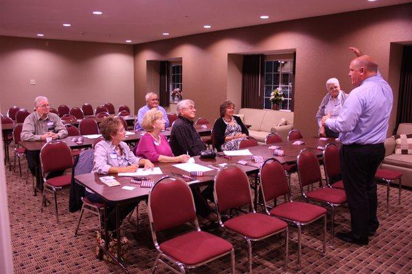 Our first Town Hall Meeting.