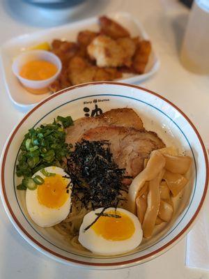 Chicken karaage and shio regular size