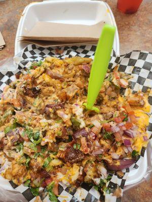 Colossal potato wedges