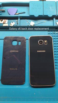 Galaxy s6 Back Glass Repair