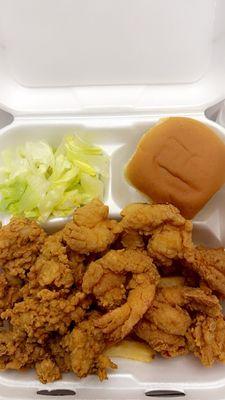 My oyster and shrimp combo