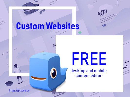 Once your site is built and running, you can update content anytime, anywhere from our mobile editor.