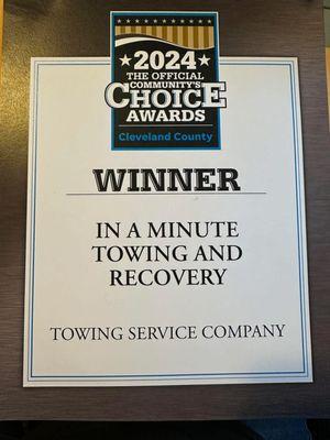 In A Minute Towing & Recovery
