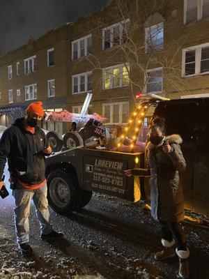 My hero for the night!!! Thank you!