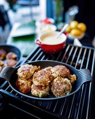 Vegan 'Crab' Cakes from our Signature Line Products