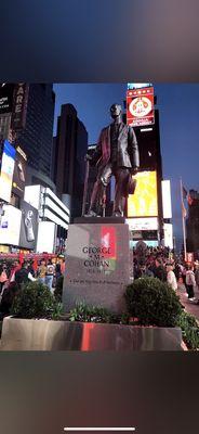 George M. Cohan Statue