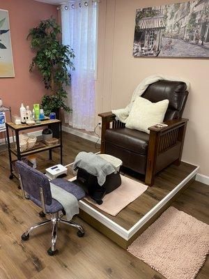 Pedicure chair