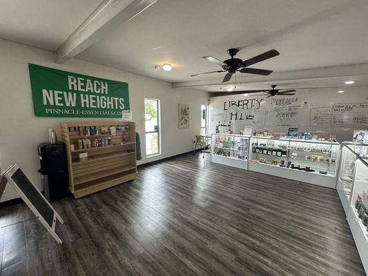 Store - Sales shelf and misc. products.