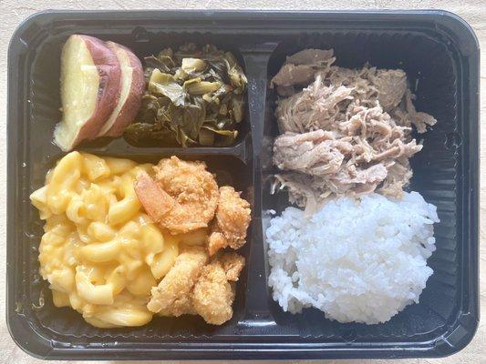 Cajun/Hawaiian = yum :)