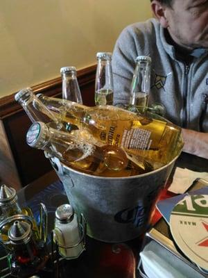 Cold beer, good food and hot girls