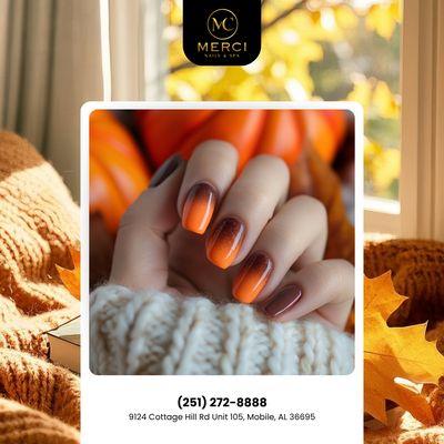 November vibes are here! Time to treat yourself to a manicure appointment.