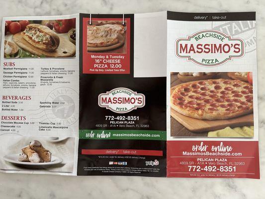 Massimo’s Beachside Pizza