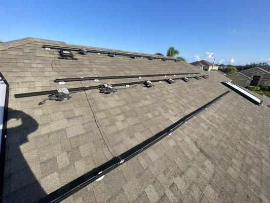 Detach and reattach service when your home is getting a new roof.