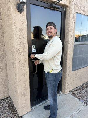 Working on a commercial project.