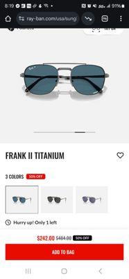 They even went above the retail price.