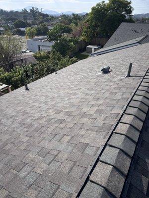 Back roof of our home