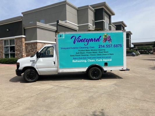 Vineyard exterior cleaning