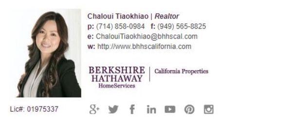 Chaloui Tiaokhiao-Berkshire Hathaway HomeServices CA Properties