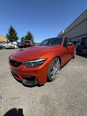 BMW New Front Bumper