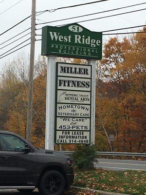 Just off I95, and easy to spot