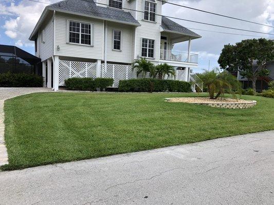 Mowing service another angle