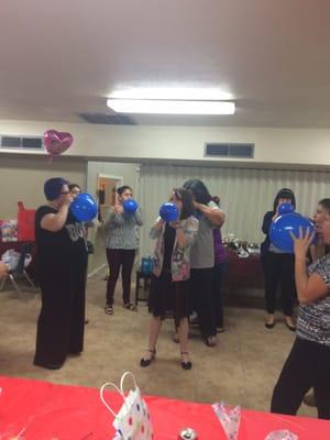 2016 Women's Valentines get together!