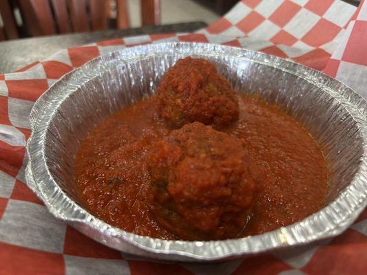 Meatballs - I will skip next time