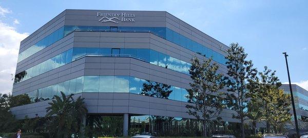 Friendly Hills Bank in Orange CA
