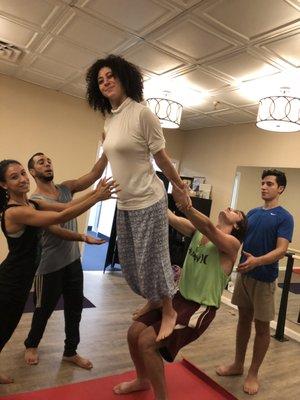 We all rise together!