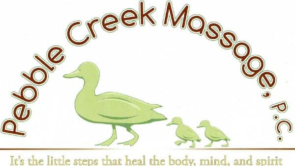 Pebble Creek Massage Logo
