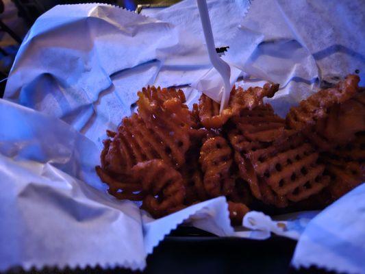 Must have the sweet potato fries with honey and chili oil