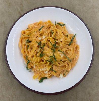 Pasta with Pink Sauce