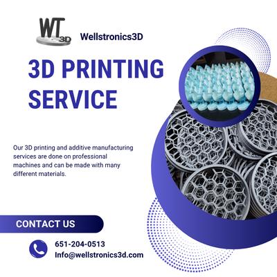 Professional 3D printing with FDM, FFF, SLA and SLS 3D printing processes.