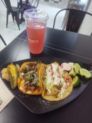 I had a Sandia watermelon agua fresca